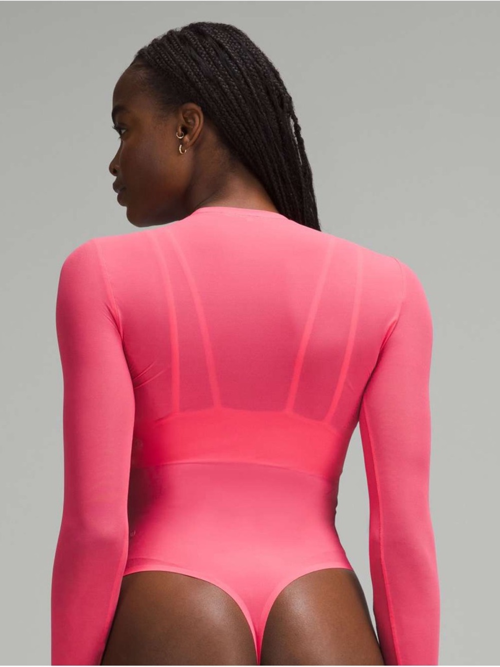 Lululemon Wundermost Nulu Mesh Long-Sleeve Crewneck Bodysuit - Picture 5 of 13
